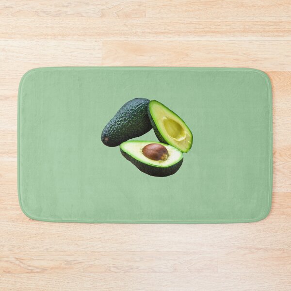 Item preview, avocado isolated on white background	 designed and sold by Super-Fox.