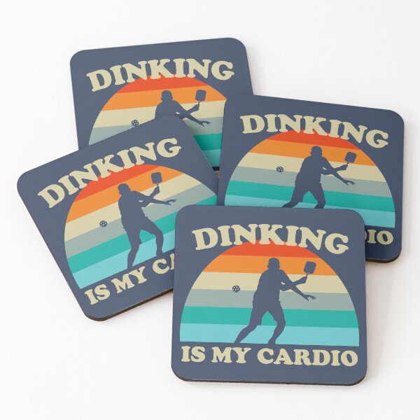 Artikelvorschau, Dinking ist mein Cardio-Pickleball entworfen und verkauft von Esskay Designs.
