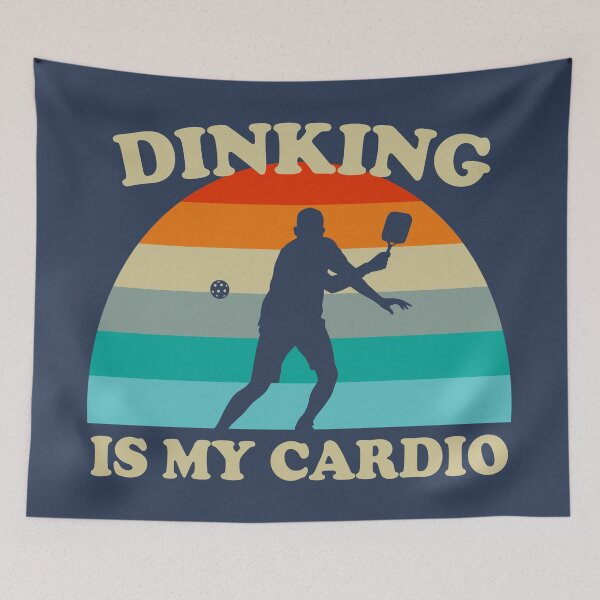 Artikelvorschau, Dinking ist mein Cardio-Pickleball entworfen und verkauft von Esskay Designs.