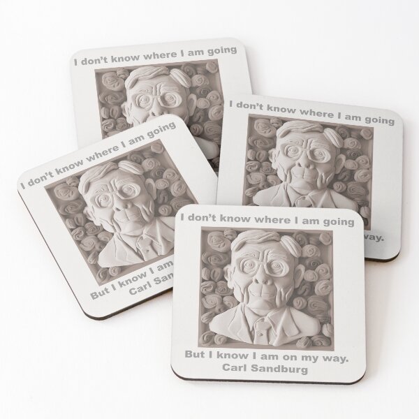 Item preview, I don't know where I am going but I know I am on my way. designed and sold by ComicJo.