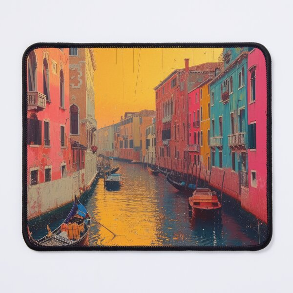 Item preview, Italy Venice Colorful Pop Art designed and sold by ArtHouseNiklas.
