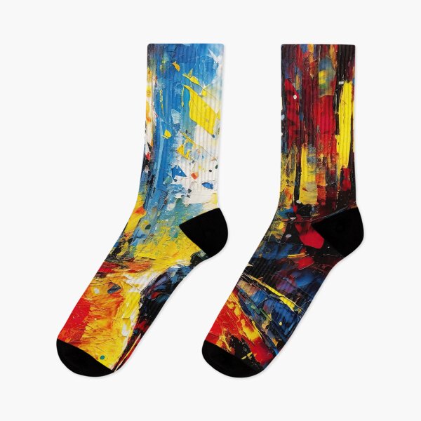 Item preview, Walking in a City of Colors designed and sold by AM FineArtPrints.