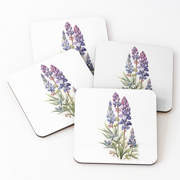 Item preview, Lupins (Lupinus spp.) designed and sold by HOMETOWN86.