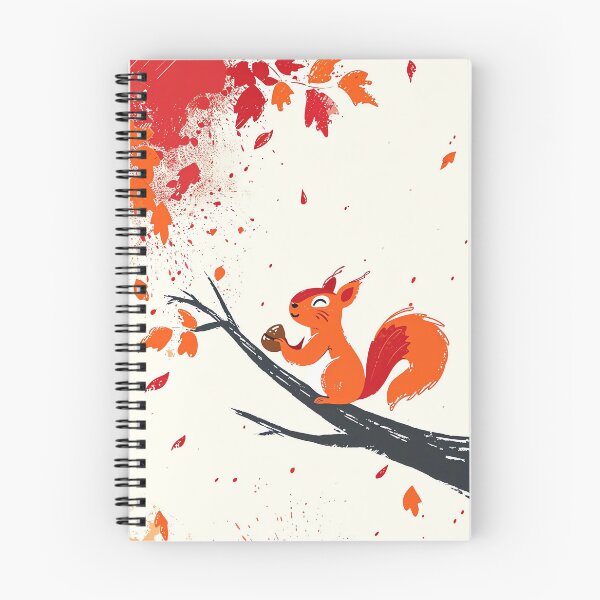 Item preview, Autumn Acorn Adventure designed and sold by cute-animals99.