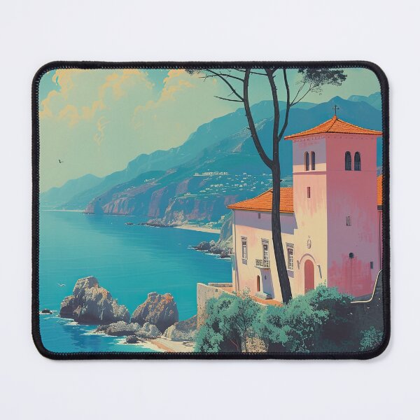 Item preview, Italy Tuscany Colorful Pop Art designed and sold by ArtHouseNiklas.