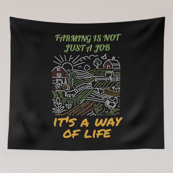 Item preview, Farming Lifestyle Tribute - Rustic Homestead Art designed and sold by VoyteksDesigns.