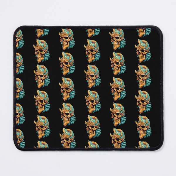 Item preview, Immortal Warrior - Viking's Skull Emblem designed and sold by artwaves.