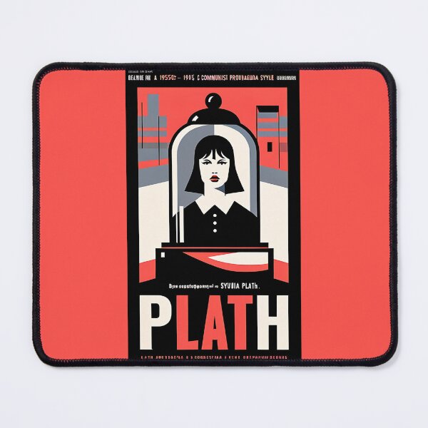 Item preview, Sylvia Plath Bell Jar 1950s Soviet Communist Style v2 designed and sold by Sovietmovies.