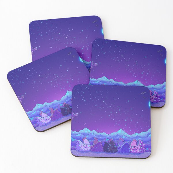 Item preview, Stardew Valley Chickens - Night Version designed and sold by Bratzoid.