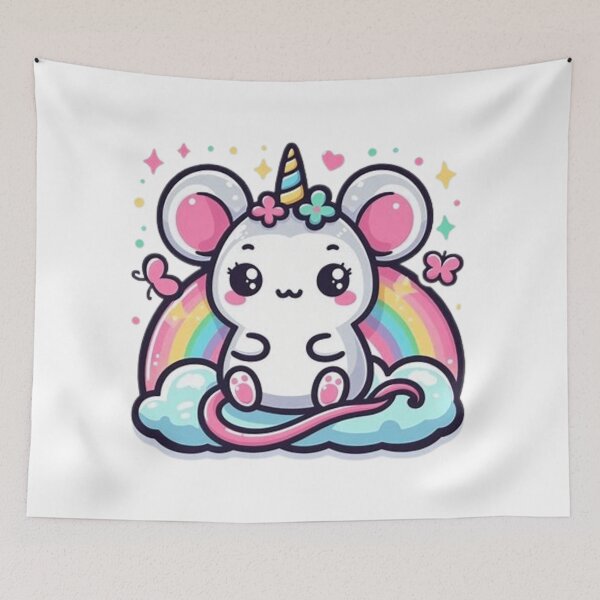 Item preview, Cute mouse unicorn  designed and sold by Culmika.