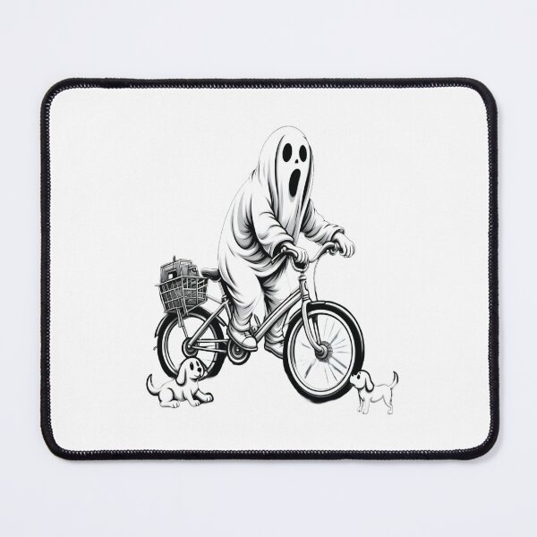 Item preview, Ghost hunting with bicycle designed and sold by NagalkarArtWork.