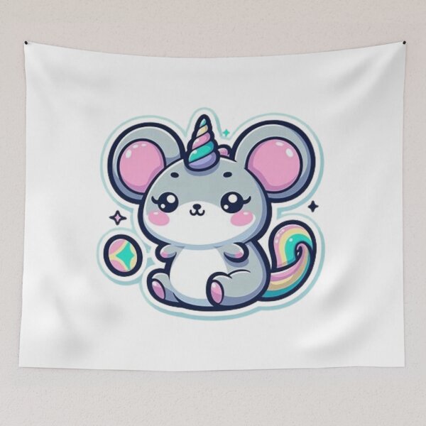 Item preview, Cute mouse unicorn  designed and sold by Culmika.