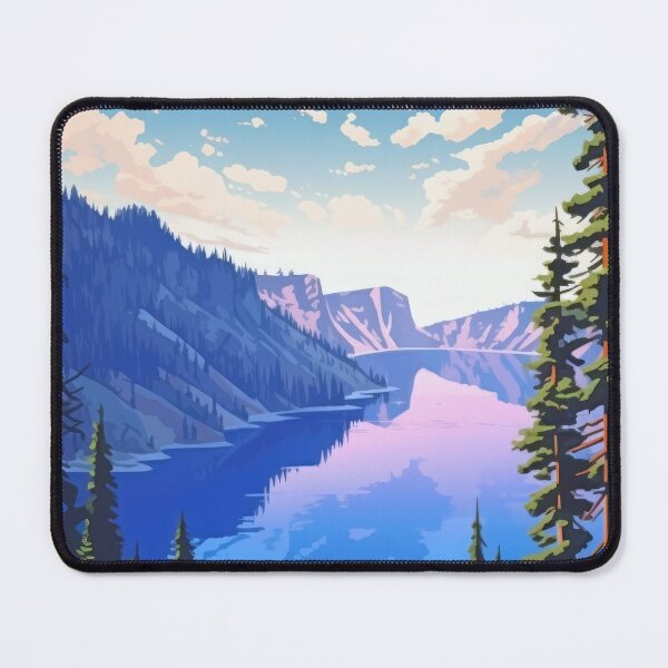 Item preview, Crater Lake National Park designed and sold by WanderlustArtsy.