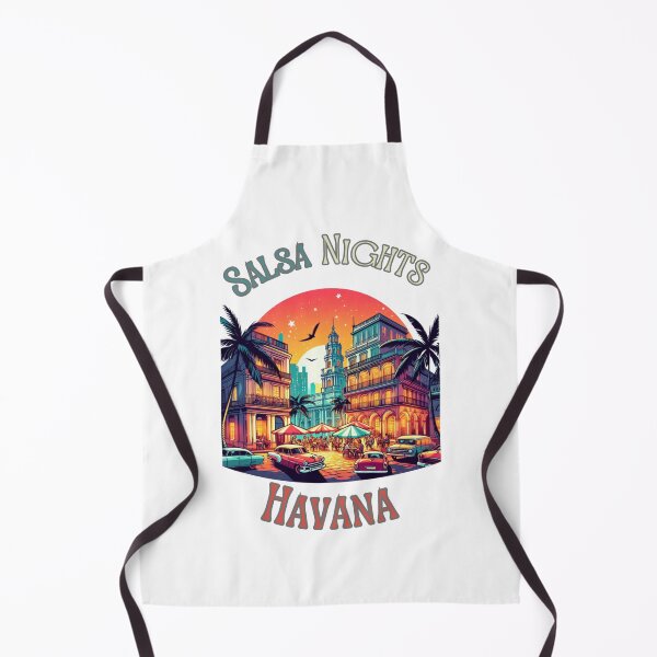 Item preview, "Salsa Nights in Havana: Retro Cuban Rhythms" - Latino Dancer Mambo designed and sold by stickercuffs.