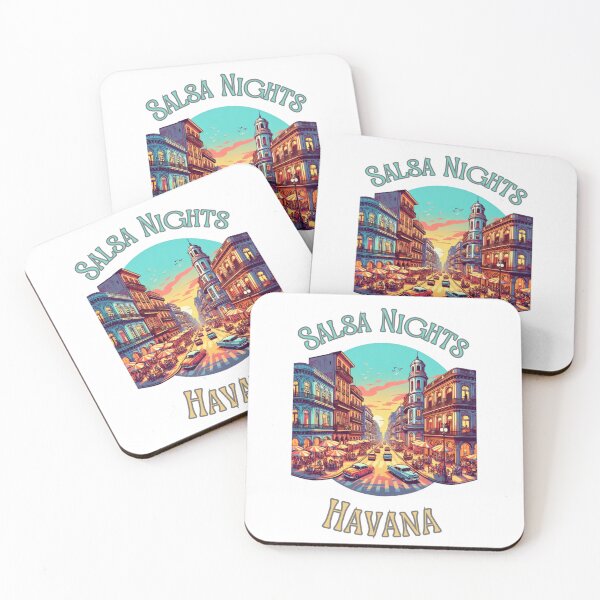 Item preview,  "Salsa Fever in Havana: Retro Cuban Vibes" - Latino Dancer Mambo designed and sold by stickercuffs.