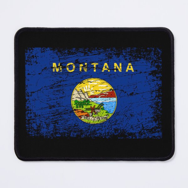 Item preview, Montana flag used look designed and sold by GeogDesigns.