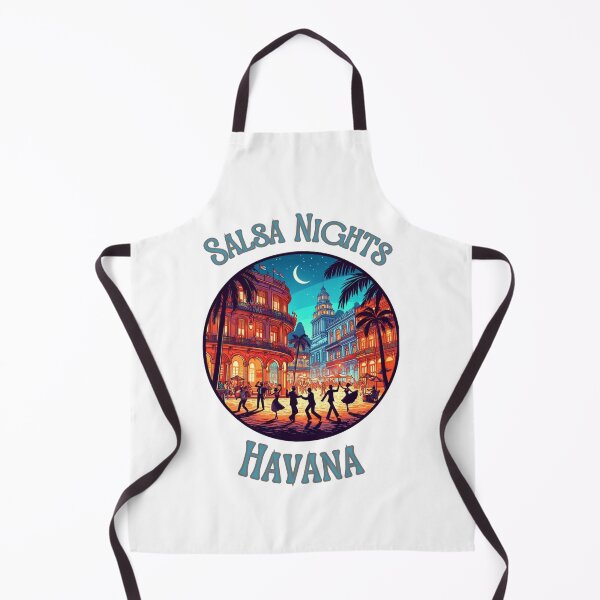 Item preview, "Havana Salsa Nights: Retro Cuban Party" - Latino Dancer Mambo designed and sold by stickercuffs.