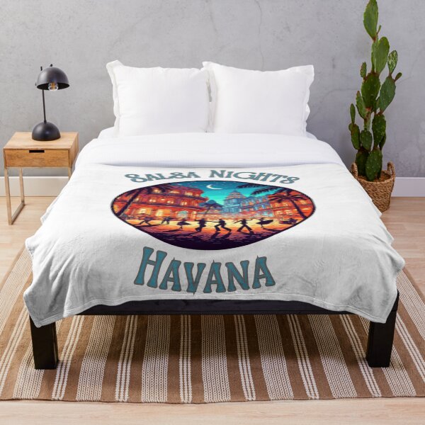 Item preview, "Havana Salsa Nights: Retro Cuban Party" - Latino Dancer Mambo designed and sold by stickercuffs.