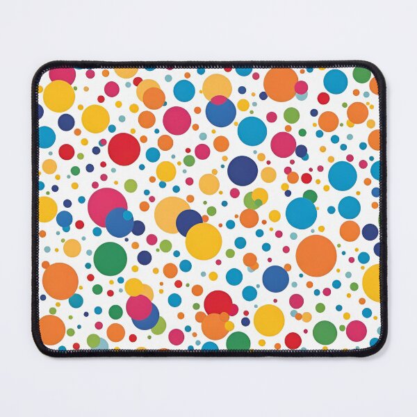 Item preview, A Bright Happy Colorful Polka Dot Pattern designed and sold by Warriorgal.