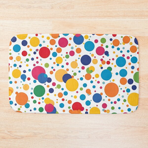 Item preview, A Bright Happy Colorful Polka Dot Pattern designed and sold by Warriorgal.