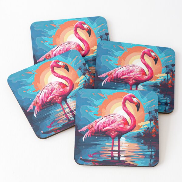 Item preview, Flamingo pop art designed and sold by ArtHouseNiklas.