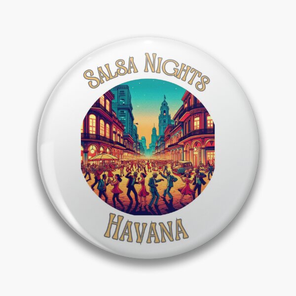 Item preview,  "Sizzling Salsa Soirée: Havana Nights" - Latino Dancer Mambo designed and sold by stickercuffs.