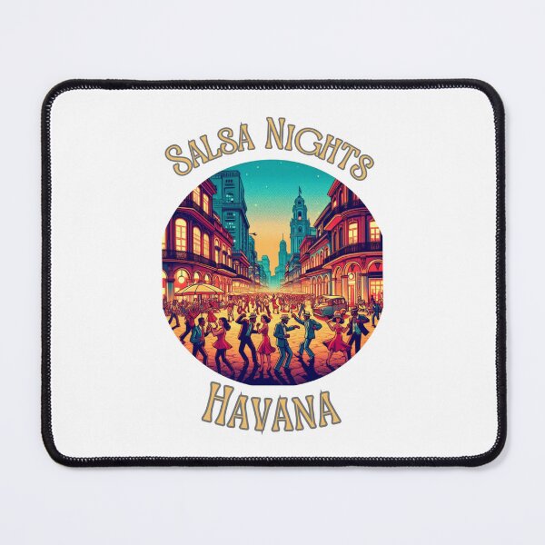 Item preview, "Sizzling Salsa Soirée: Havana Nights" - Latino Dancer Mambo designed and sold by stickercuffs.