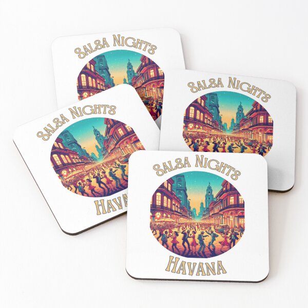 Item preview,  "Sizzling Salsa Soirée: Havana Nights" - Latino Dancer Mambo designed and sold by stickercuffs.