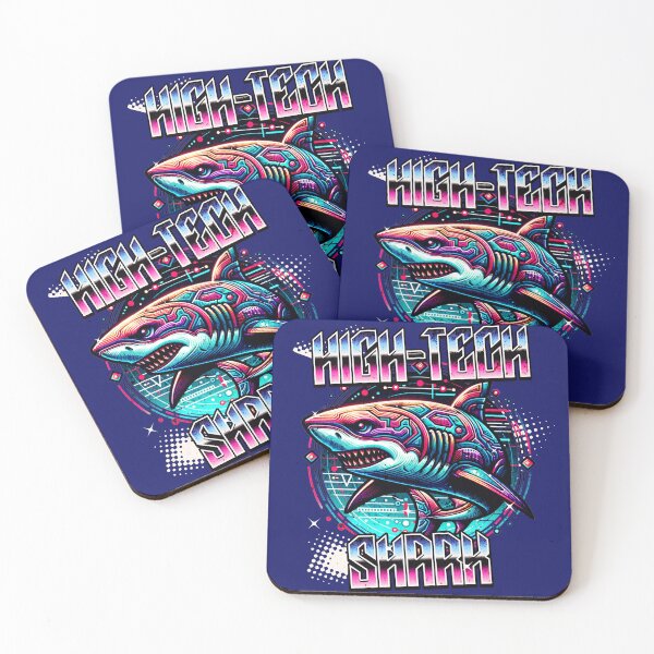 Item preview, High-Tech Virtual Cyber Shark  designed and sold by MerchByCraig.