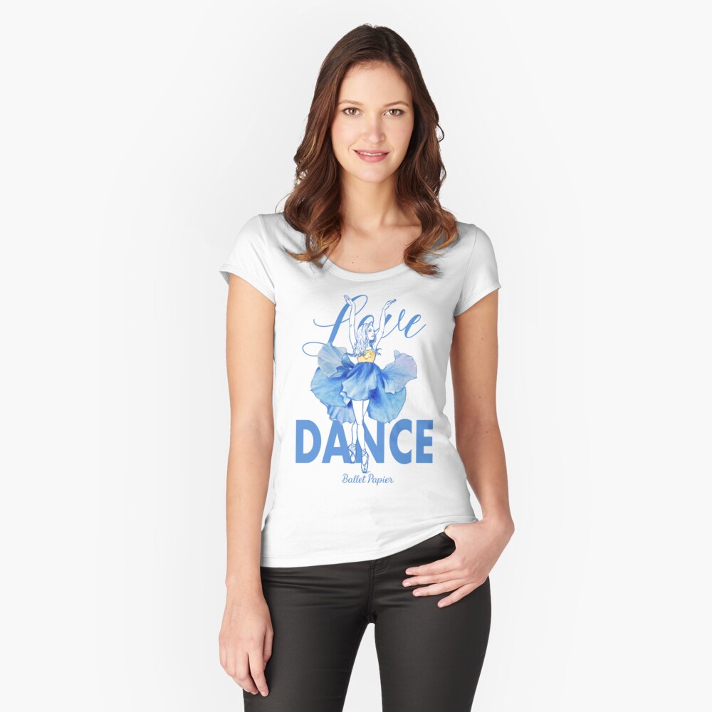 Item preview, Fitted Scoop T-Shirt designed and sold by BereniceLaPlaca.