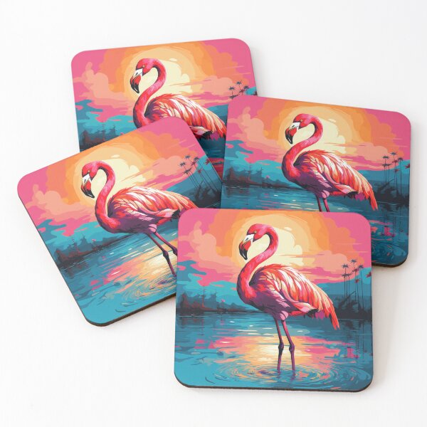 Item preview, Flamingo pop art designed and sold by ArtHouseNiklas.