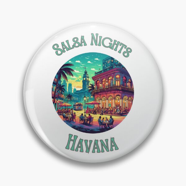 Item preview,  "Havana Salsa Fever: Tropical Dance Nights" - Latino Dancer Mambo designed and sold by stickercuffs.