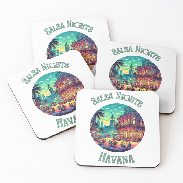 Item preview,  "Havana Salsa Fever: Tropical Dance Nights" - Latino Dancer Mambo designed and sold by stickercuffs.