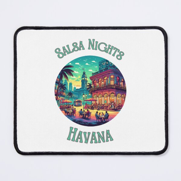 Item preview, "Havana Salsa Fever: Tropical Dance Nights" - Latino Dancer Mambo designed and sold by stickercuffs.