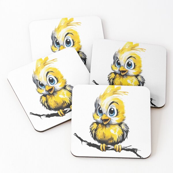 Item preview, "Watercolor of Tweety Bird, the yellow bird" designed and sold by CHRIST5000.