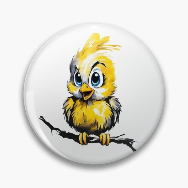 Item preview, "Watercolor of Tweety Bird, the yellow bird" designed and sold by CHRIST5000.