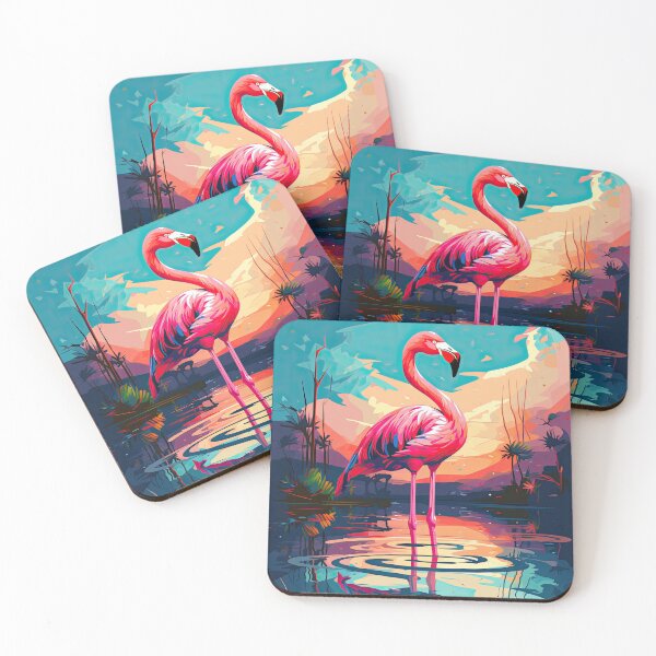 Item preview, Flamingo pop art designed and sold by ArtHouseNiklas.