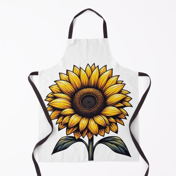 Item preview, Stylized Sunflower Illustration designed and sold by ImagineCorner.