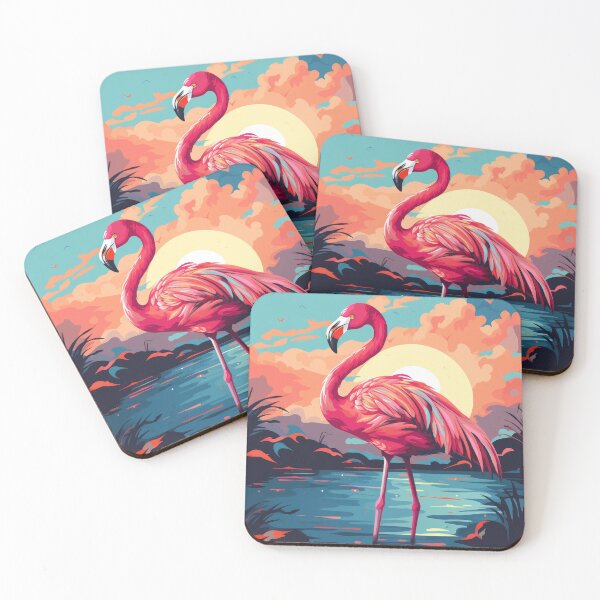 Item preview, Flamingo pop art designed and sold by ArtHouseNiklas.