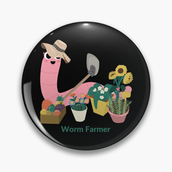 Item preview, Worm Farmer Composting designed and sold by ridnaledesigner.