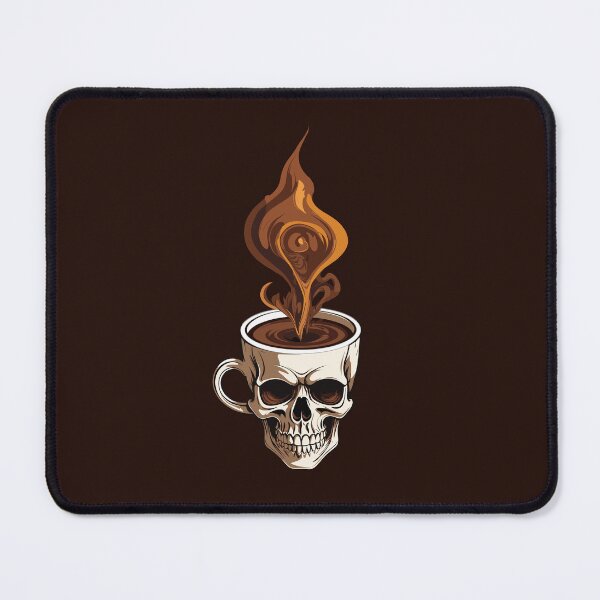 Item preview, Steaming Skull Brew Brown designed and sold by FocusChillax.