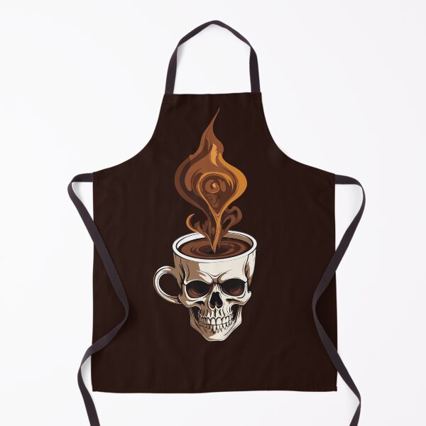 Item preview, Steaming Skull Brew Brown designed and sold by FocusChillax.
