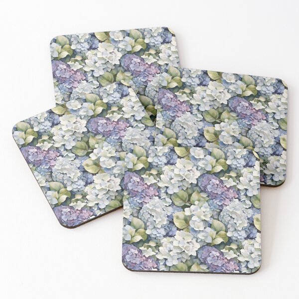 Item preview, Hydrangeas pattern 2 designed and sold by HOMETOWN86.