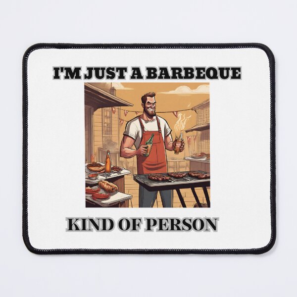 Item preview, I'm just a barbaque kind of person 1 designed and sold by LorenzoArtZa.
