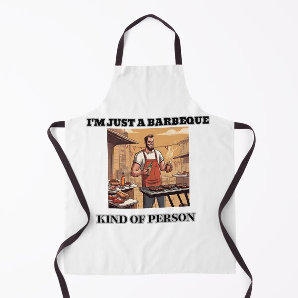 Item preview, I'm just a barbaque kind of person 1 designed and sold by LorenzoArtZa.
