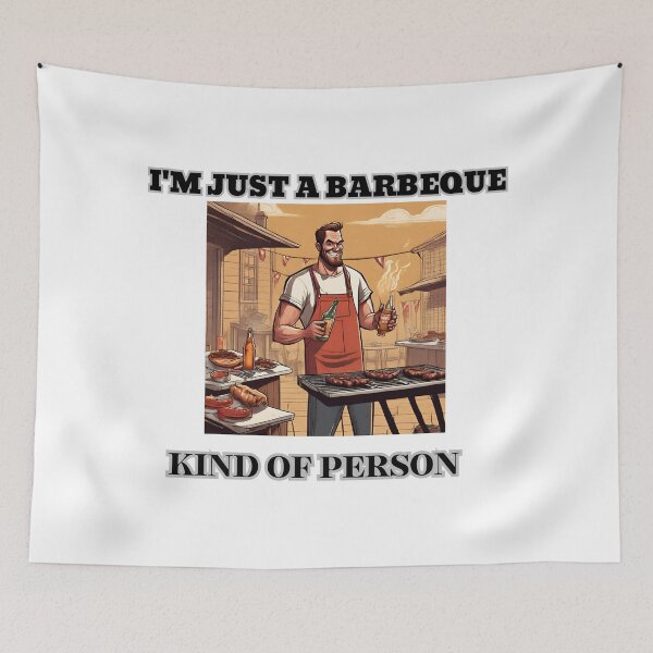 Item preview, I'm just a barbaque kind of person 1 designed and sold by LorenzoArtZa.