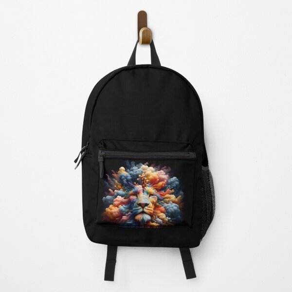 Item preview, Lion head vibrant color designed and sold by ManikRaja.
