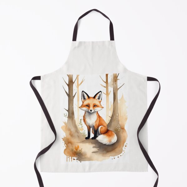 Item preview, Embrace Your Foxy Nature. Forest in sepia tones. designed and sold by NewtBoo.