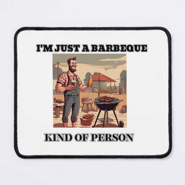 Item preview, I'm just a barbaque kind of person 2 designed and sold by LorenzoArtZa.