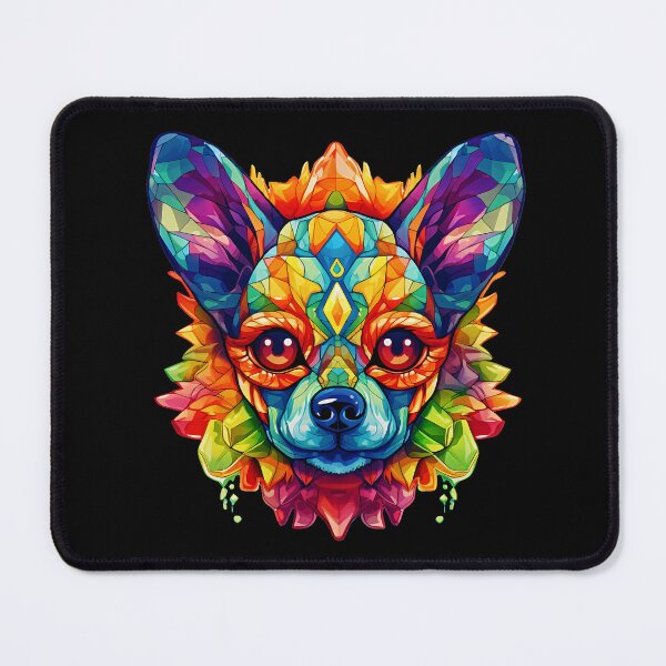 Item preview, Sugar Skull Dog | Mosaic Dog | Crystal Skull Dog | Day of the Dead | Dia de los Muertos designed and sold by CoolHippoQuotes.